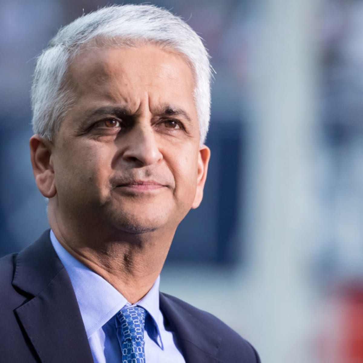 Sunil Gulati, president of the US Soccer Federation addresses the