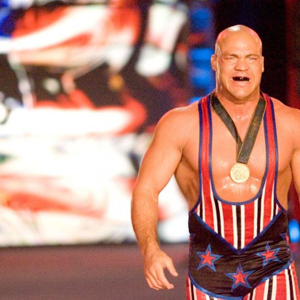 Kurt Angle Wrestling At Wwe Tlc Amid Viral Meningitis Scare Sports Illustrated