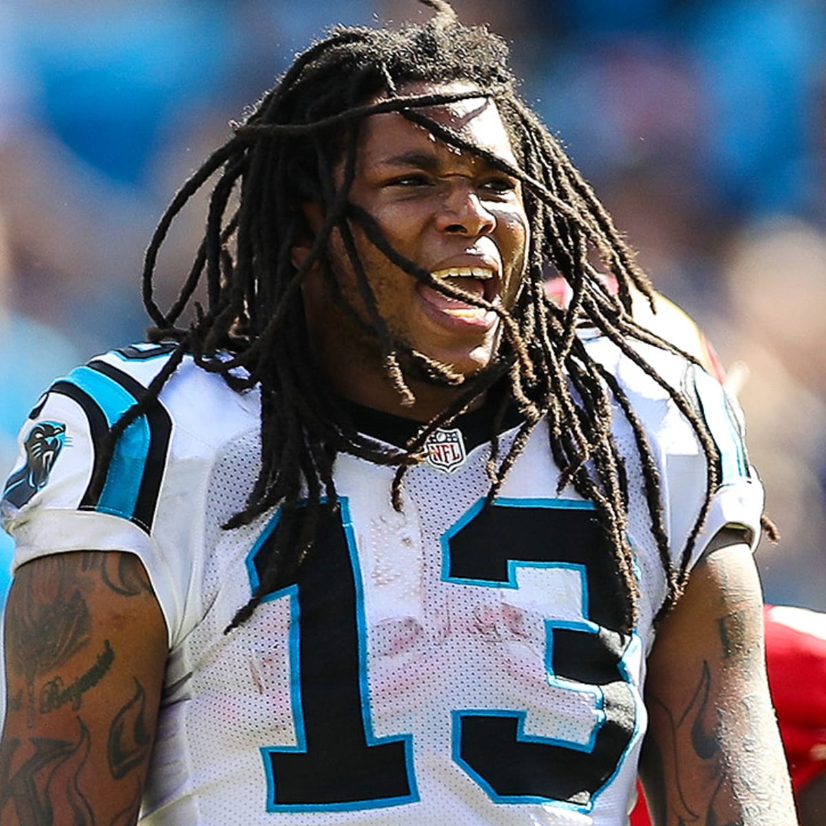 Kelvin Benjamin looks out of shape at Panthers OTAs and even he's