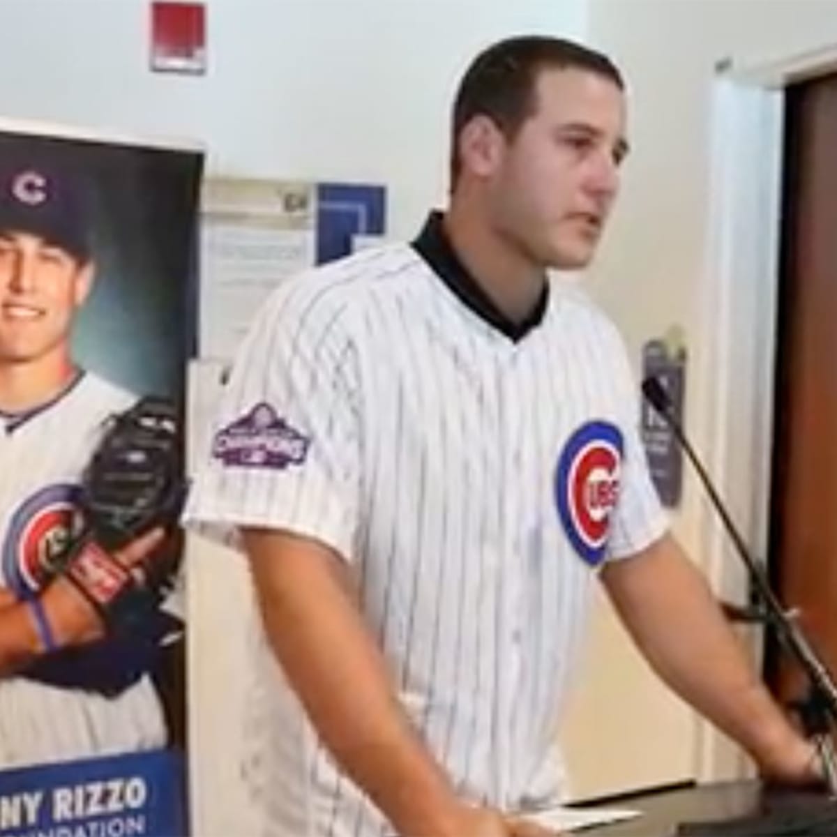 MSD Grad and Chicago Cubs Anthony Rizzo Talks About Childhood Cancer  Awareness Month • Coral Springs Talk