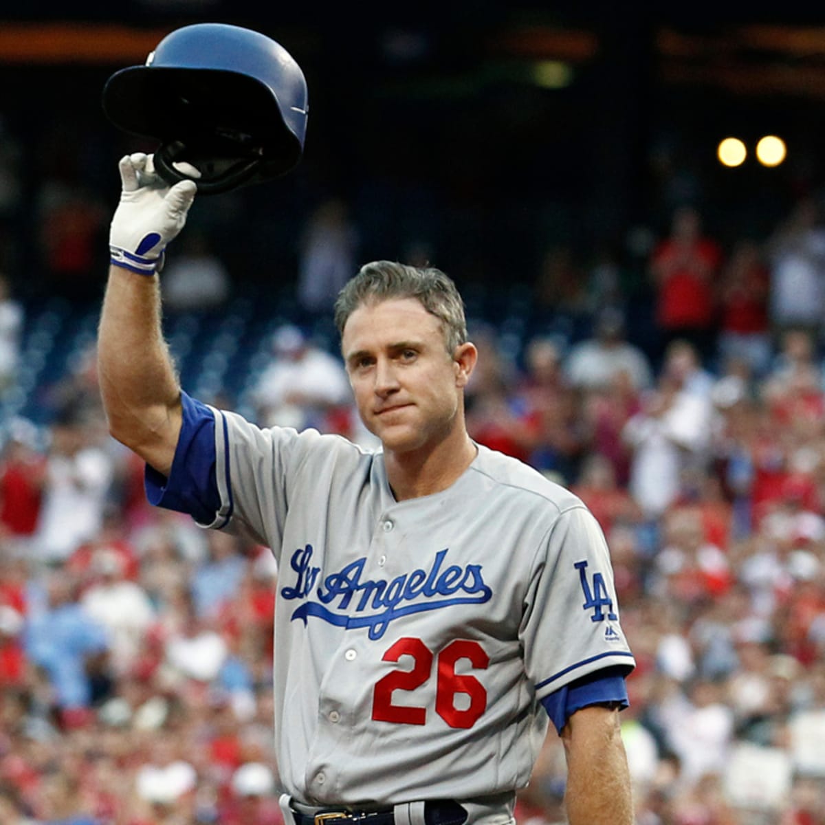 Chase Utley gets standing ovation: 'The hardest part is leaving  Philadelphia', Philadelphia Phillies