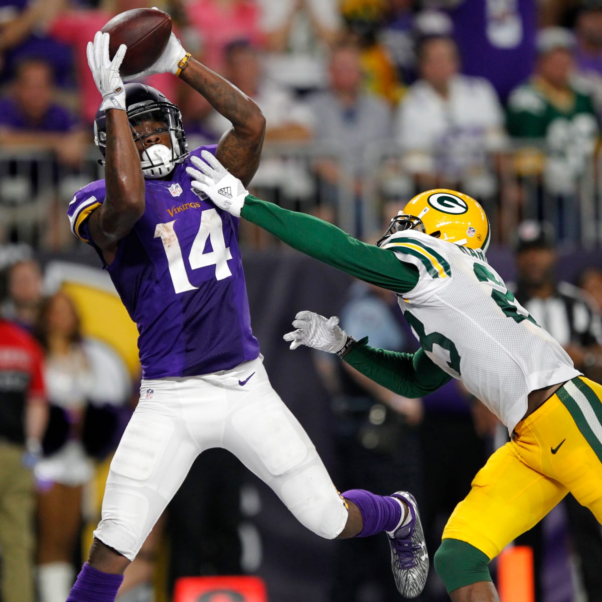 GB-MIN grades: Bradford-Diggs connection lifts Vikings past