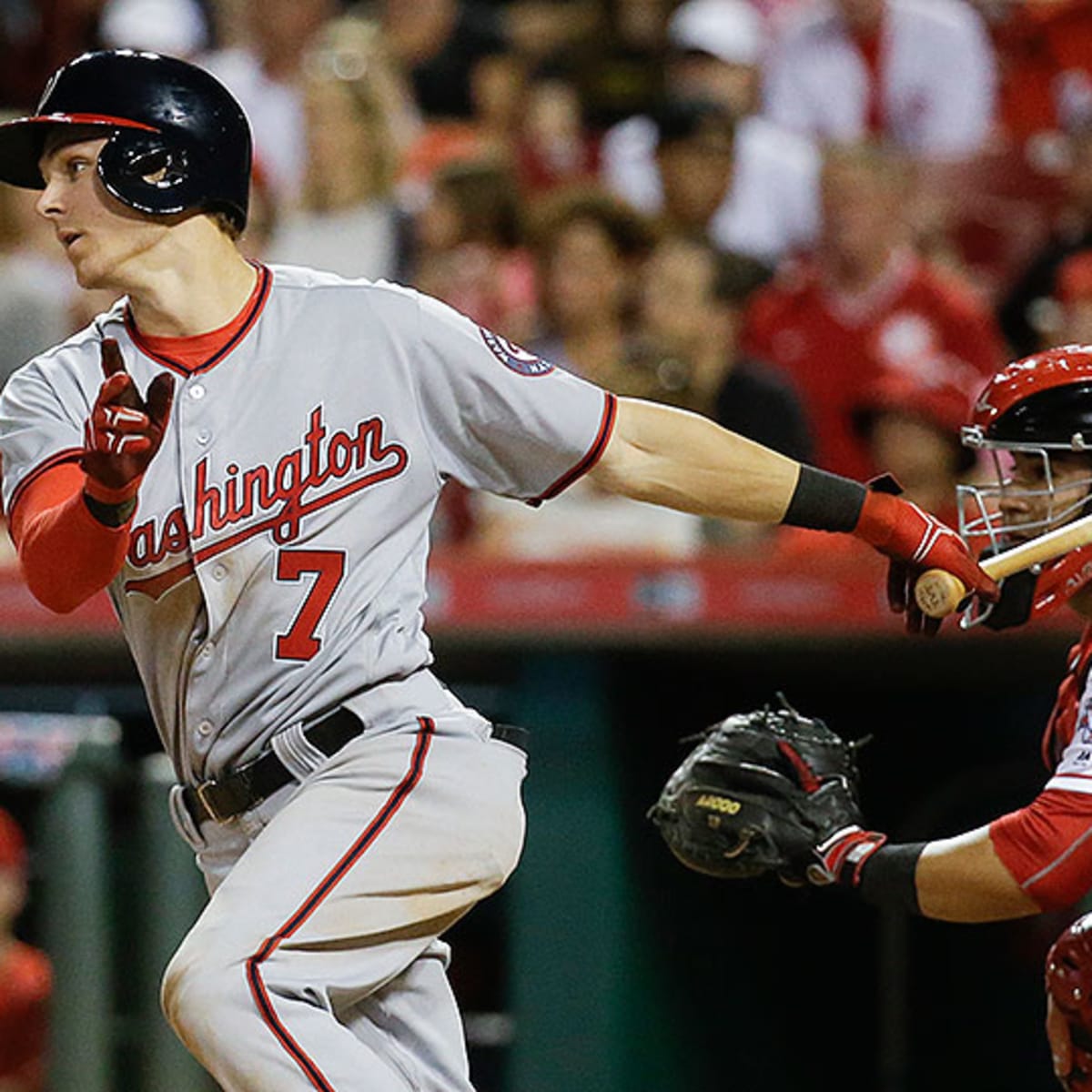 Nationals 2B Daniel Murphy out, Trea Turner close to return