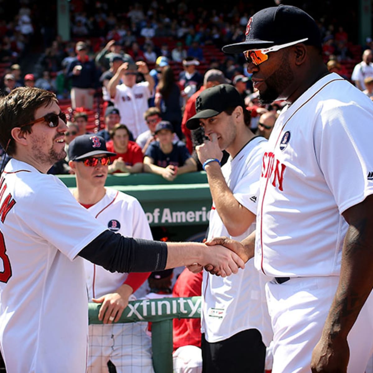 BOSTON — A year after the Boston Marathon bombings, the Red Sox