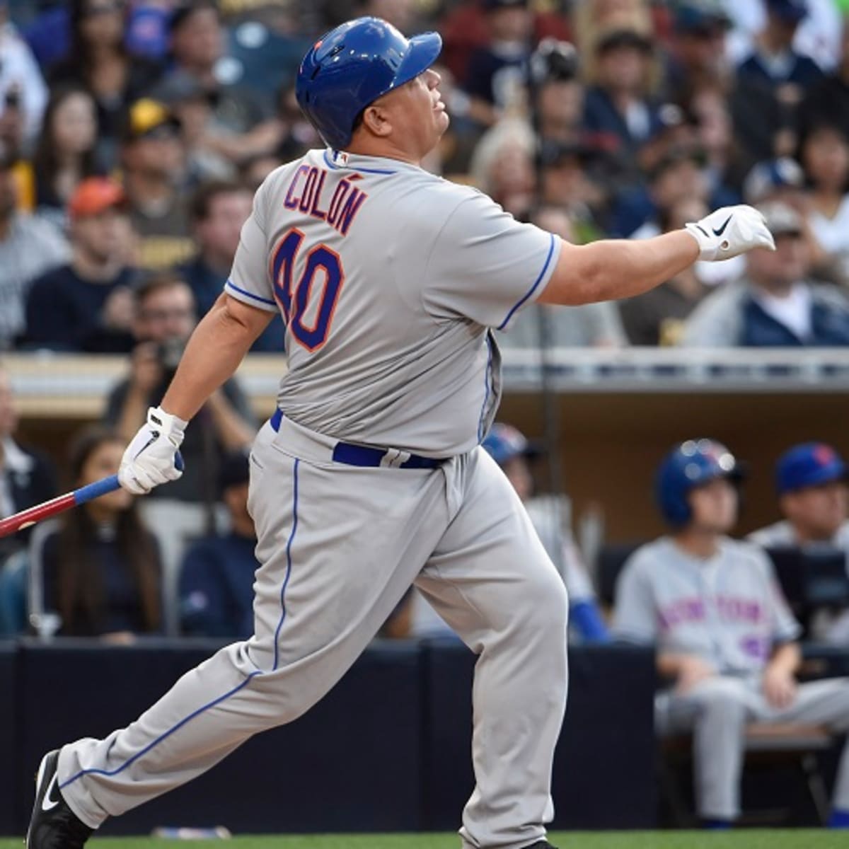 New York Mets' Bartolo Colon slips and falls - Sports Illustrated