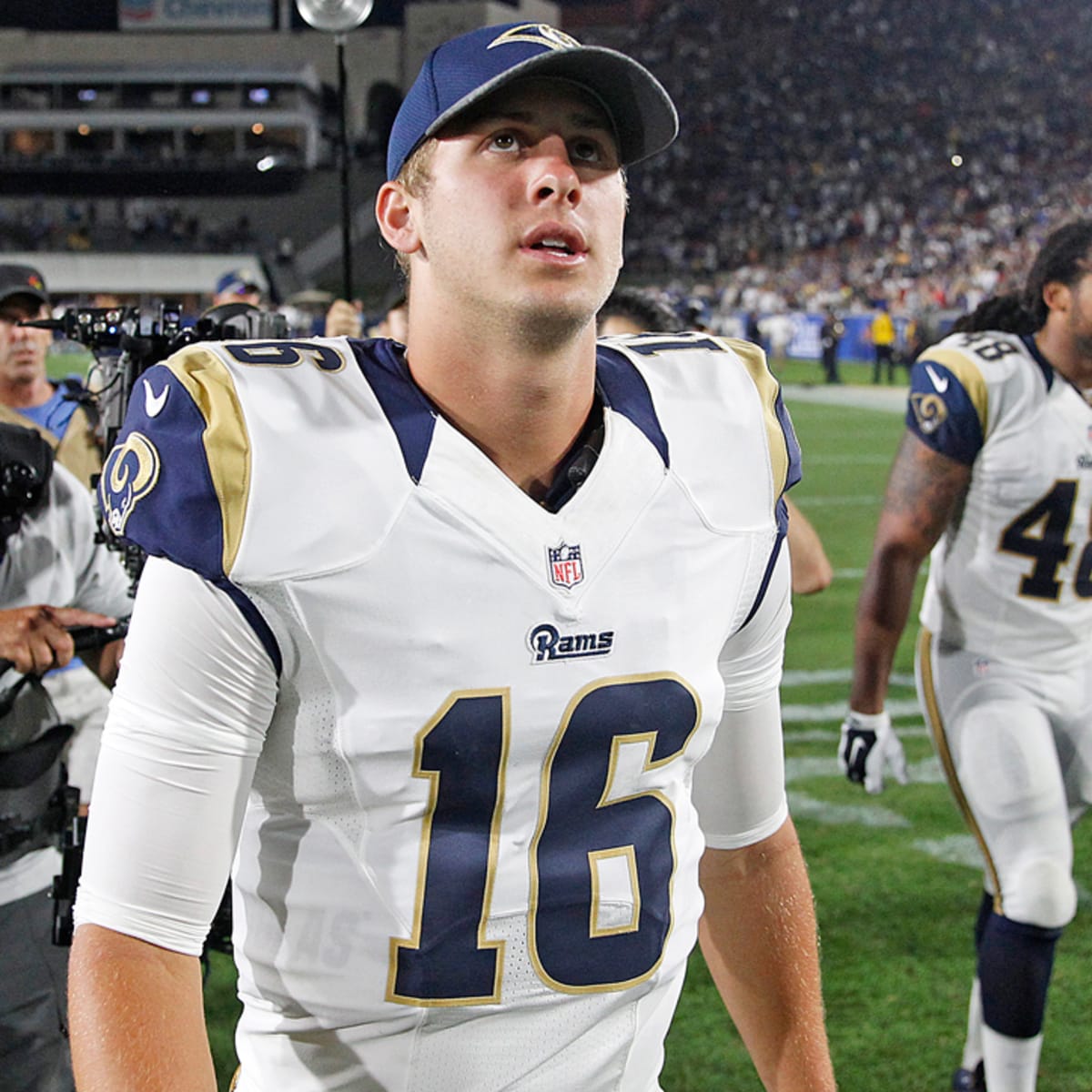 NFL Films Mics Caught Jared Goff Laughing at His 'Horrible' TD Celebration