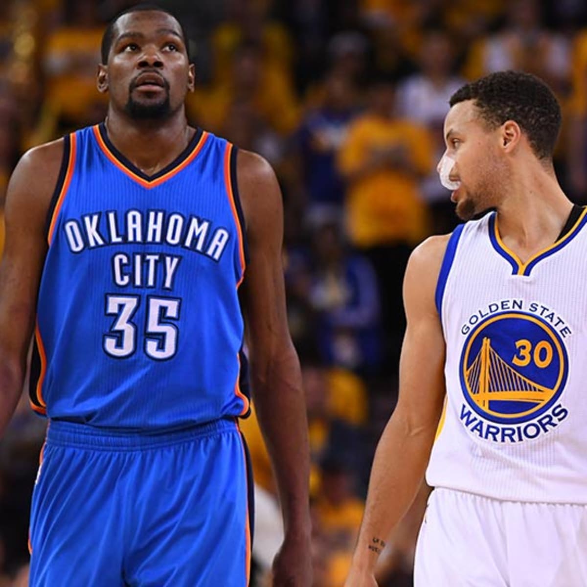 Warriors' Kevin Durant fudges on listed height