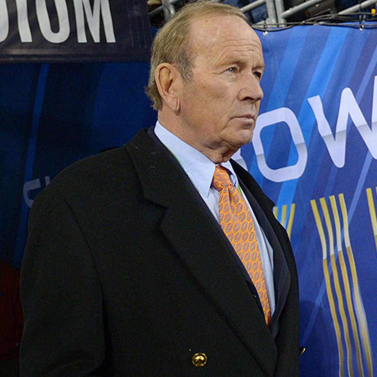 Denver Broncos owner Pat Bowlen sports one of his Super Bowl rings