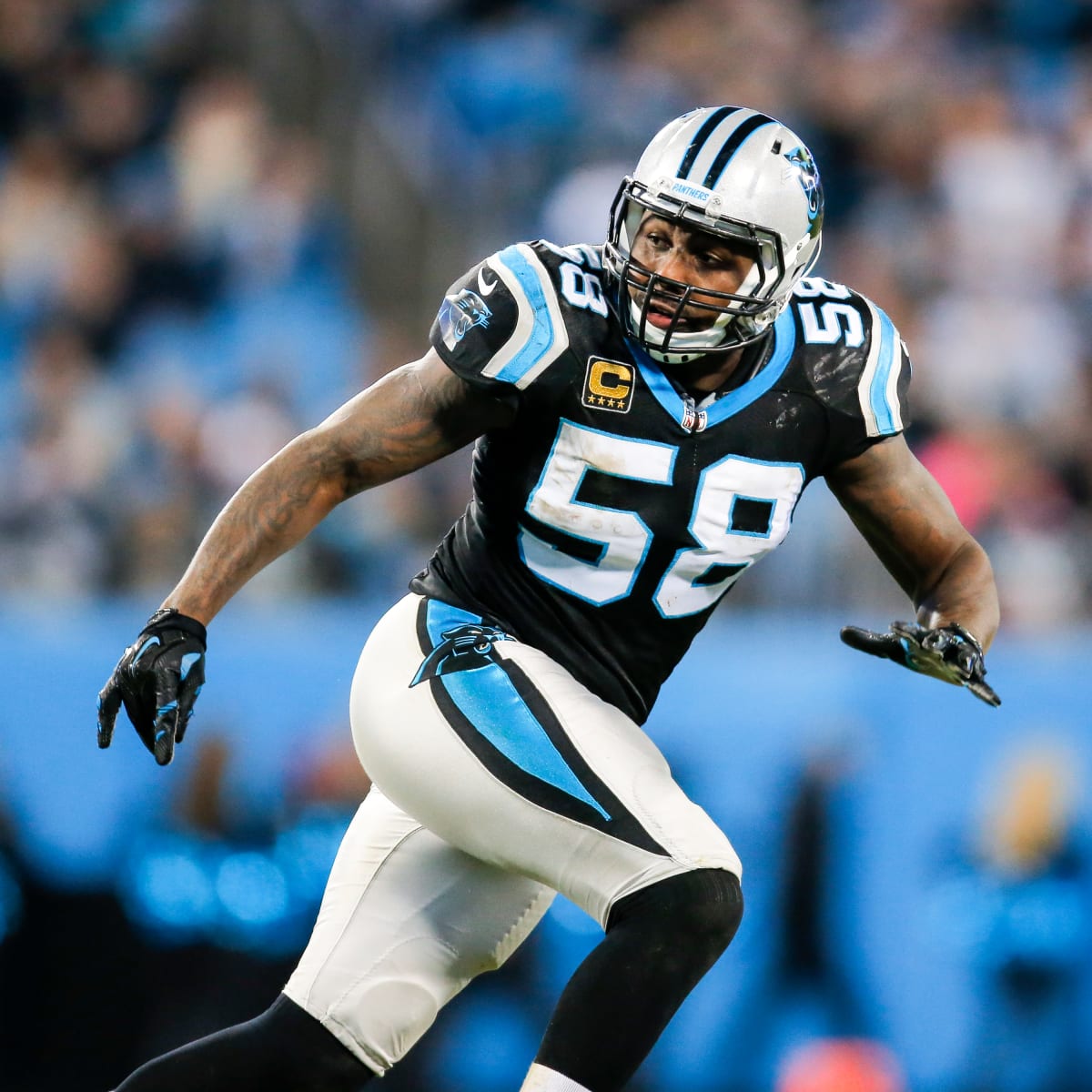 thomas davis panthers jersey