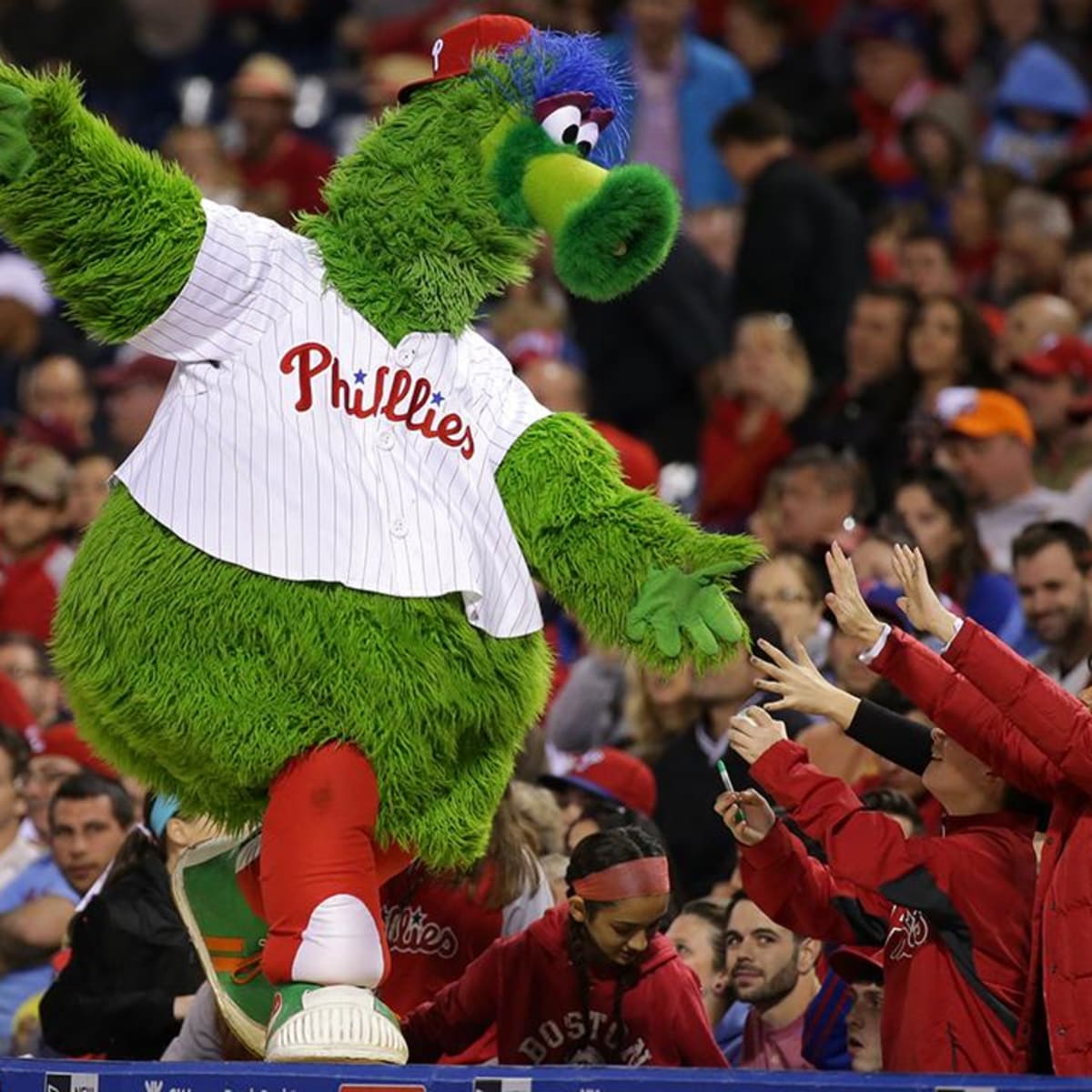 How the Phillie Phanatic Came to be America's Favorite and Most Famous  Sports Mascot - Sports Illustrated Inside The Phillies