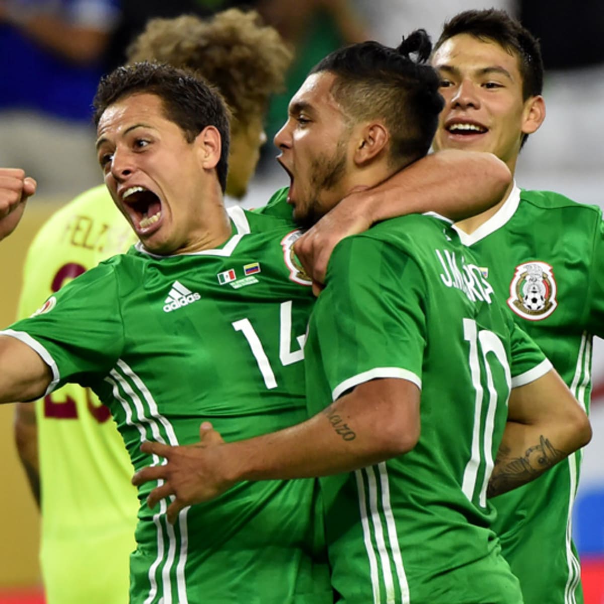 Mexico Vs Venezuela Tecatito Corona Scores Amazing Goal Video Sports Illustrated