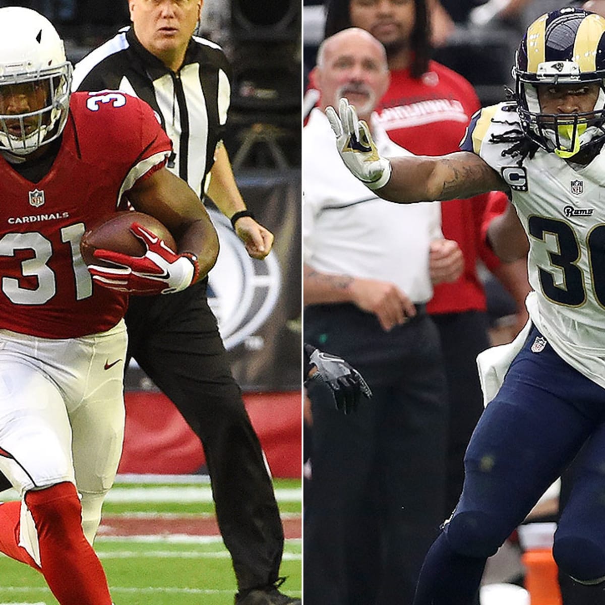 Todd Gurley vs. Adrian Peterson: Stats through first 5 seasons