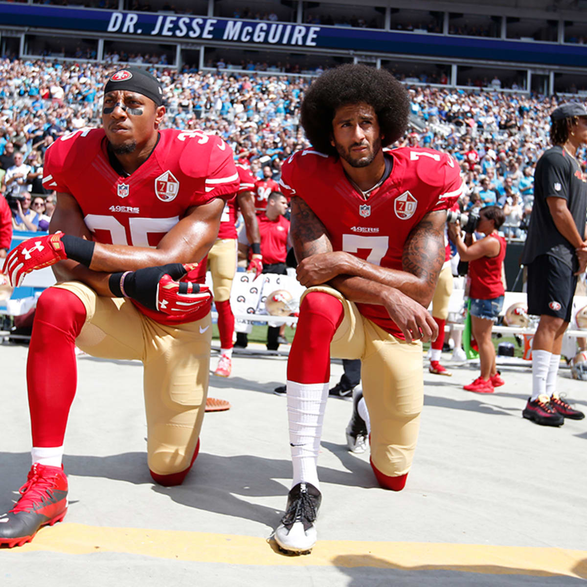 Jim Brown praises Colin Kaepernick, but cautions about protests