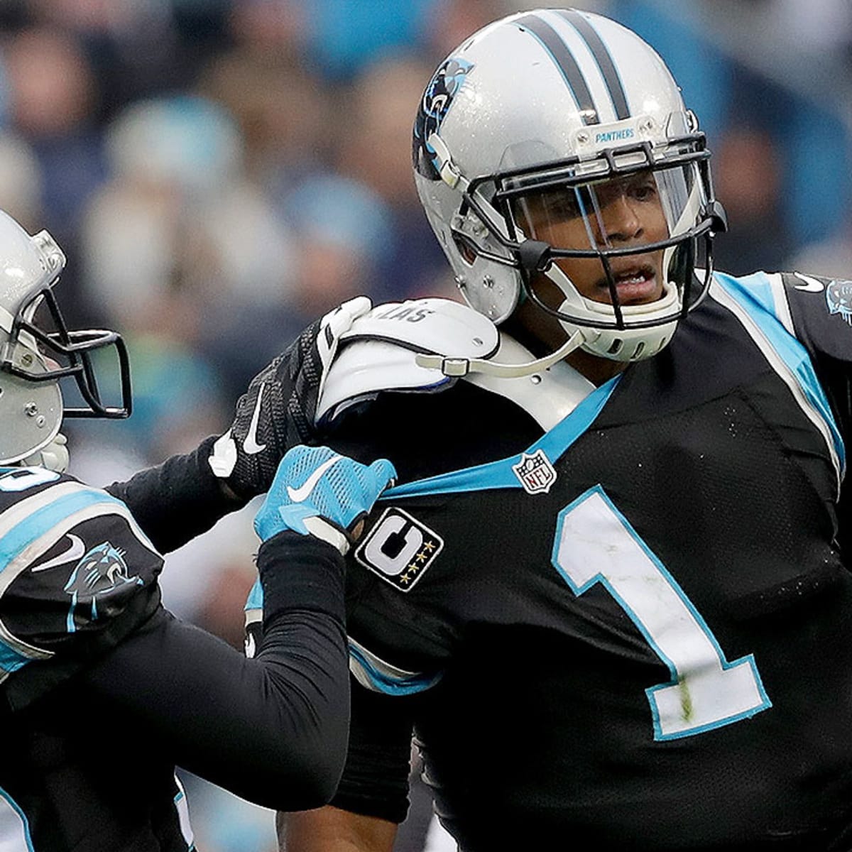 Cam Newton's deep throws buried the Saints, with a little help from the  Saints 