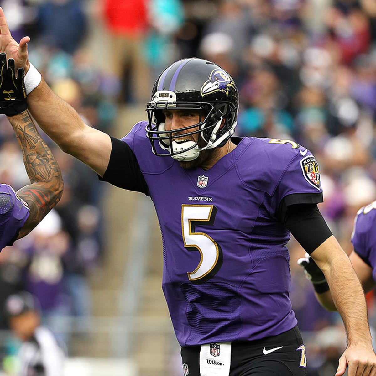 Baltimore Ravens Beat Jaguars Despite Erratic Joe Flacco