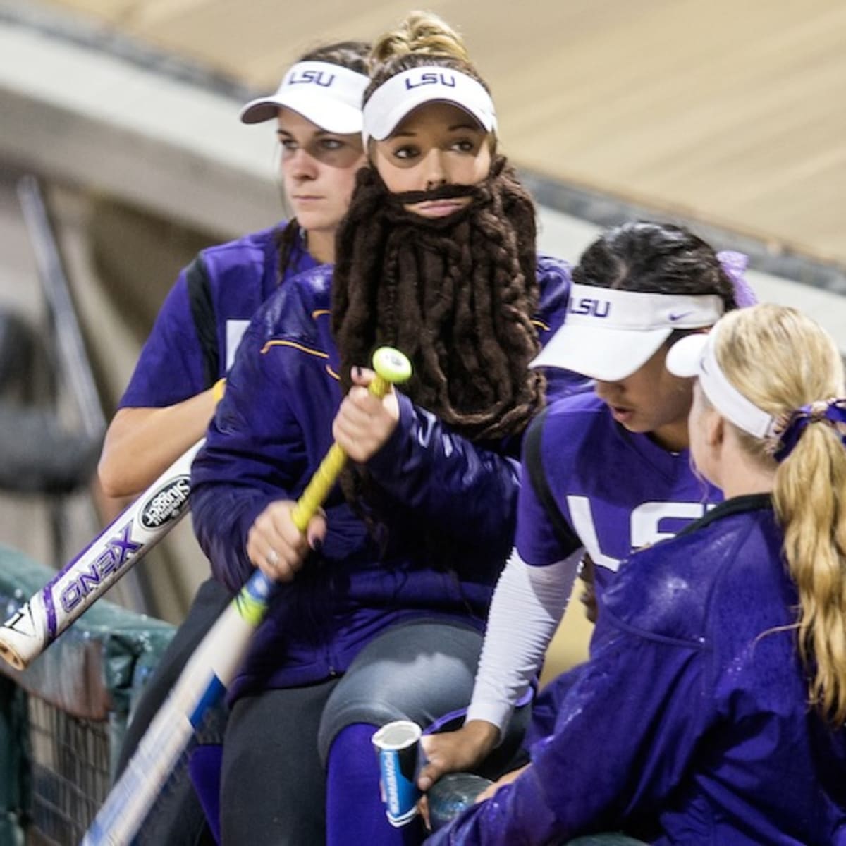 LSU softball team says NCAA crackdown on props in dugouts won't