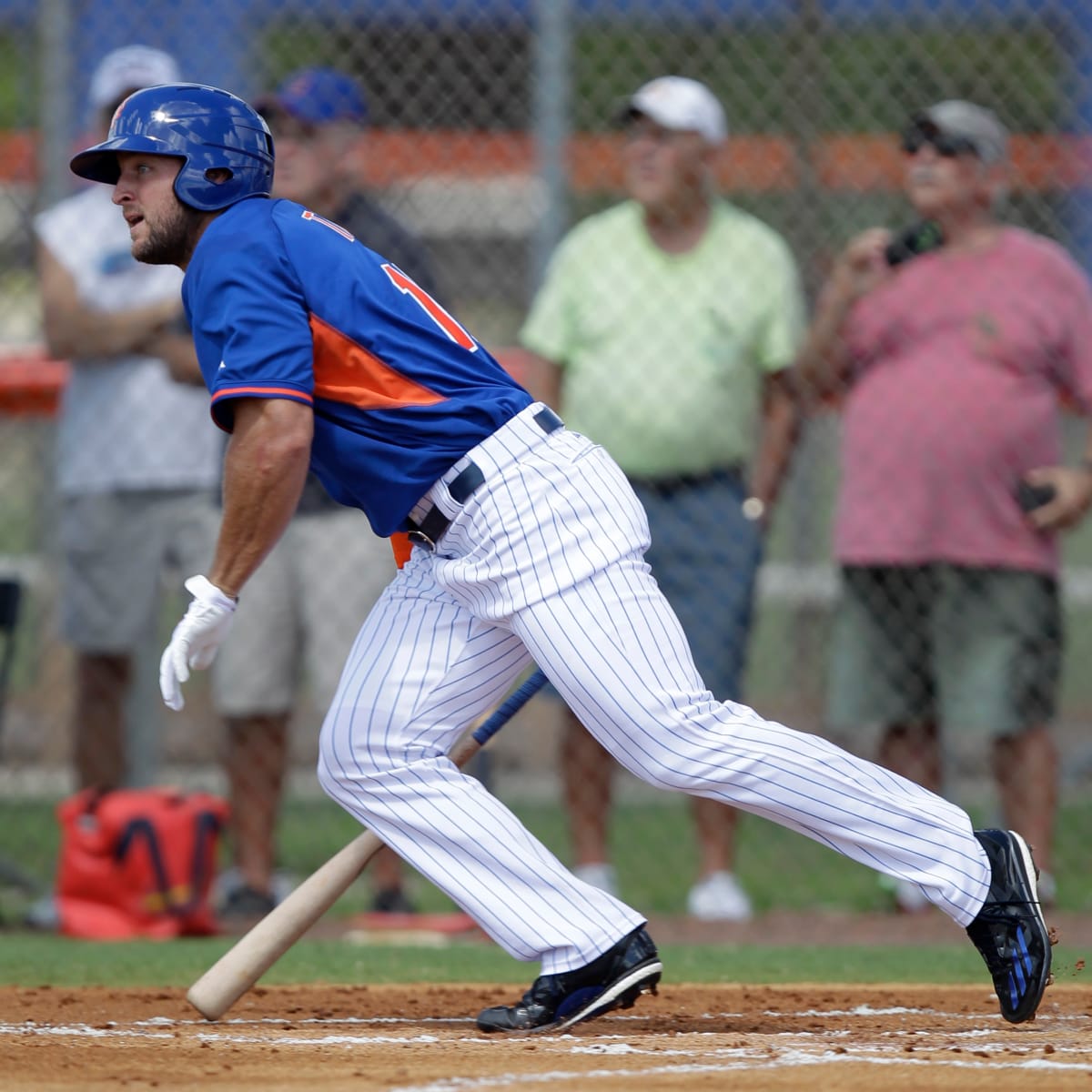 Tim Tebow hits a home run on the first pitch of his professional baseball  career (Video) - Los Angeles Times