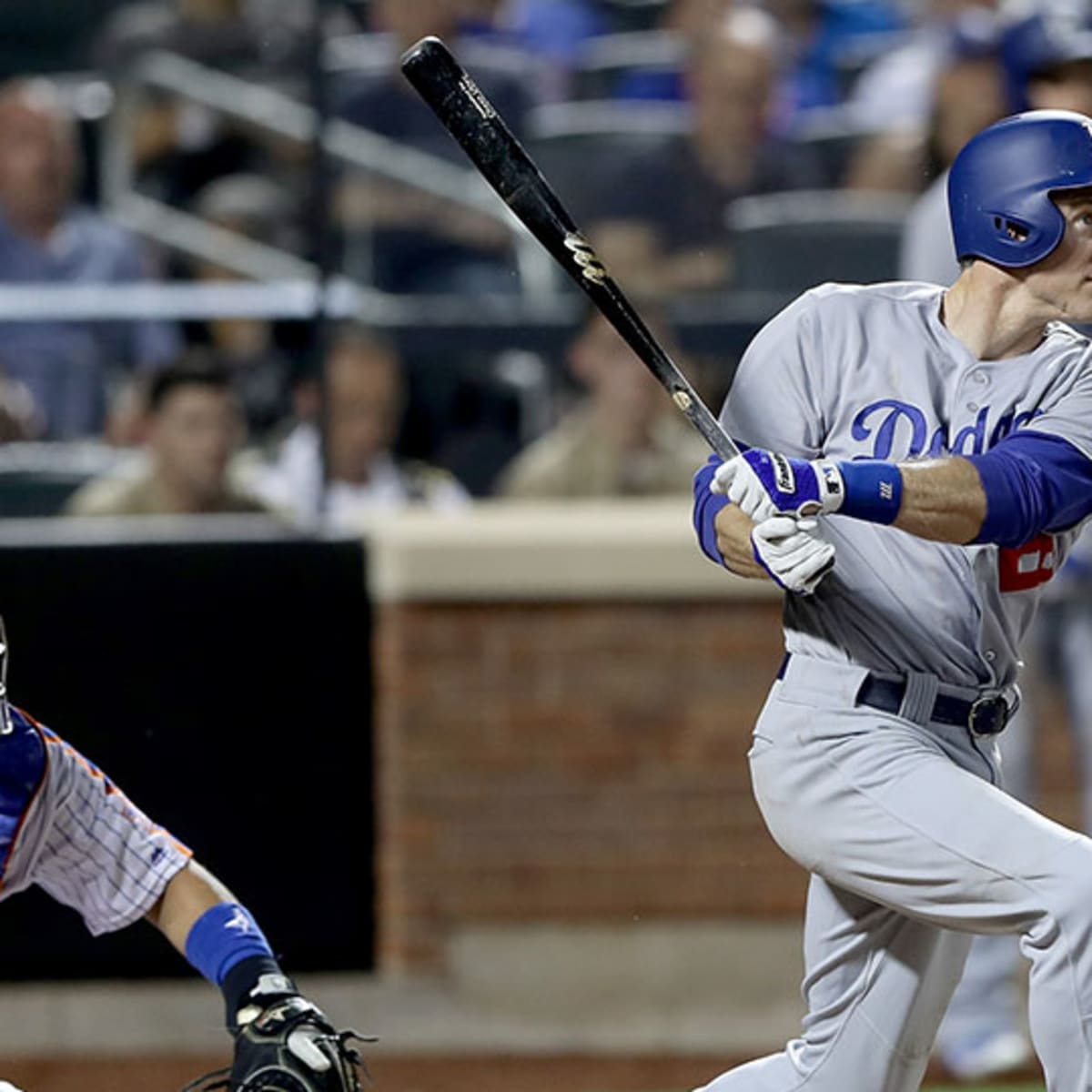 Philadelphia Phillies' Chase Utley watches his solo home run