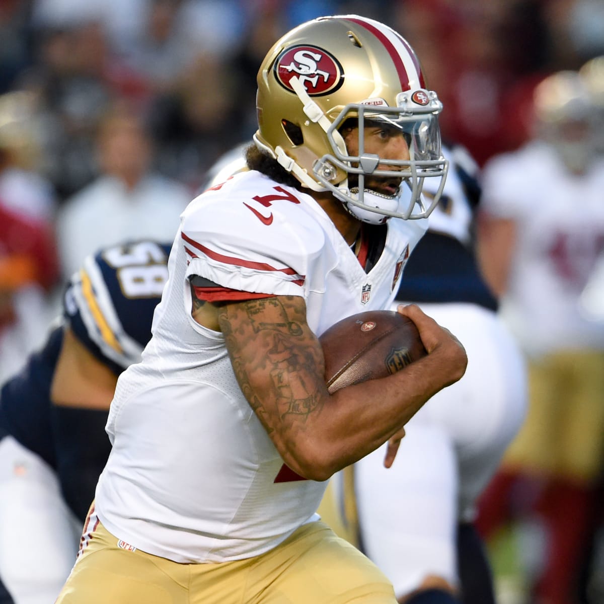 49ers hope new starter Colin Kaepernick can move ball downfield