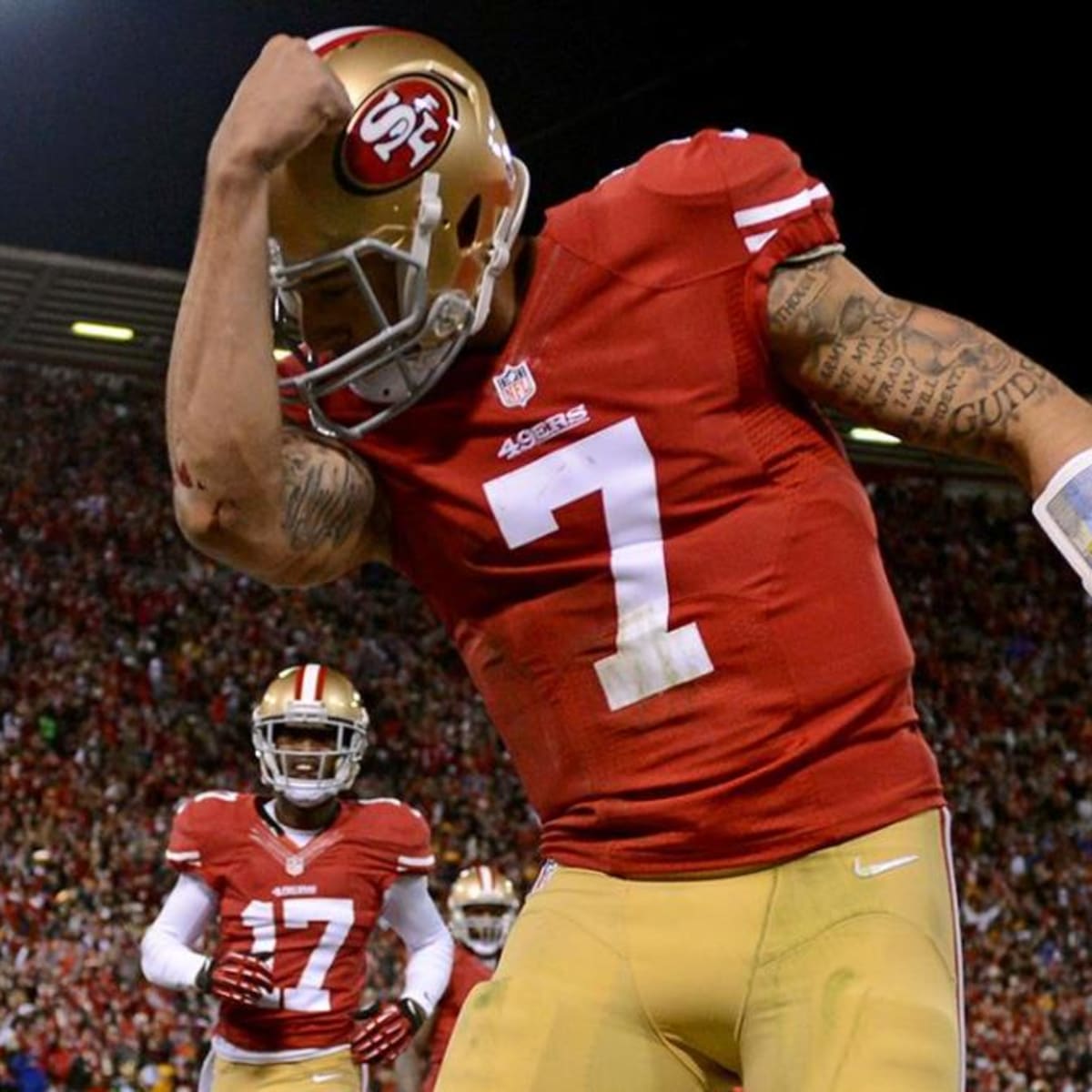 Colin Kaepernick's 49ers jersey is the 17th-most popular in the NFL for May  