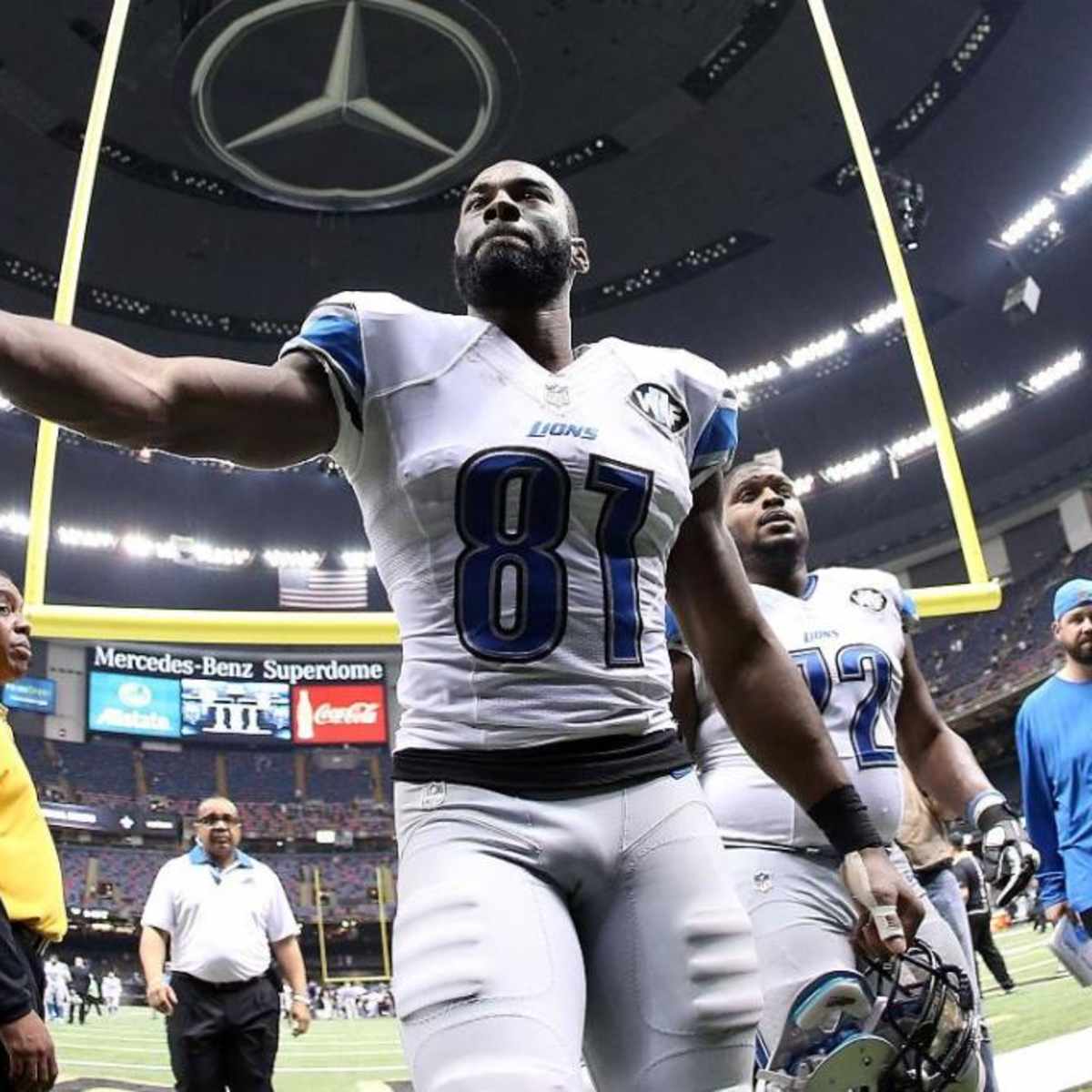 Lions wide receiver Calvin Johnson retires from NFL