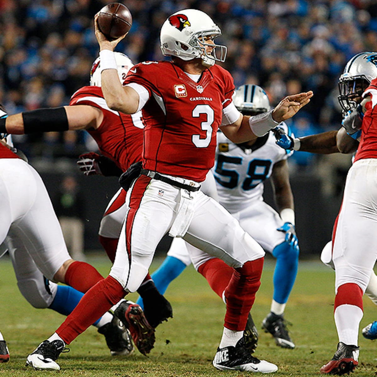 Cardinals' QB Carson Palmer not as sharp against Cowboys