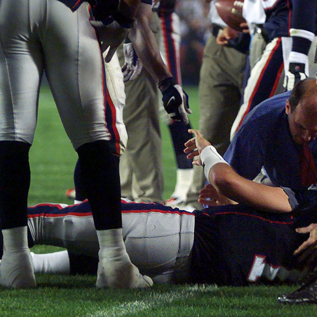 What is this cat's deal? Did he just have a bad day?: Tom Brady