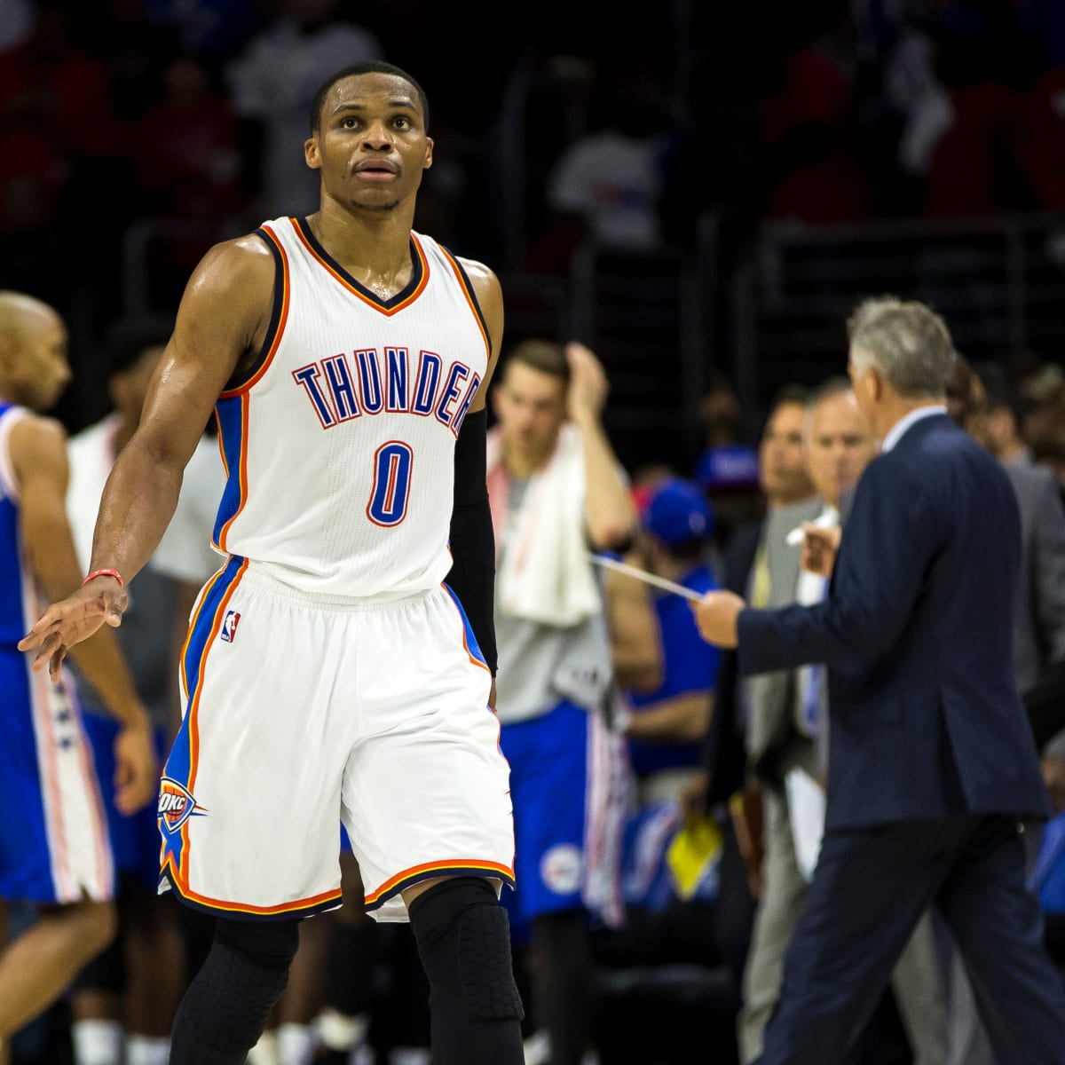 Should 76ers fan who flipped off Russell Westbrook ring the bell? – NBC  Sports Philadelphia