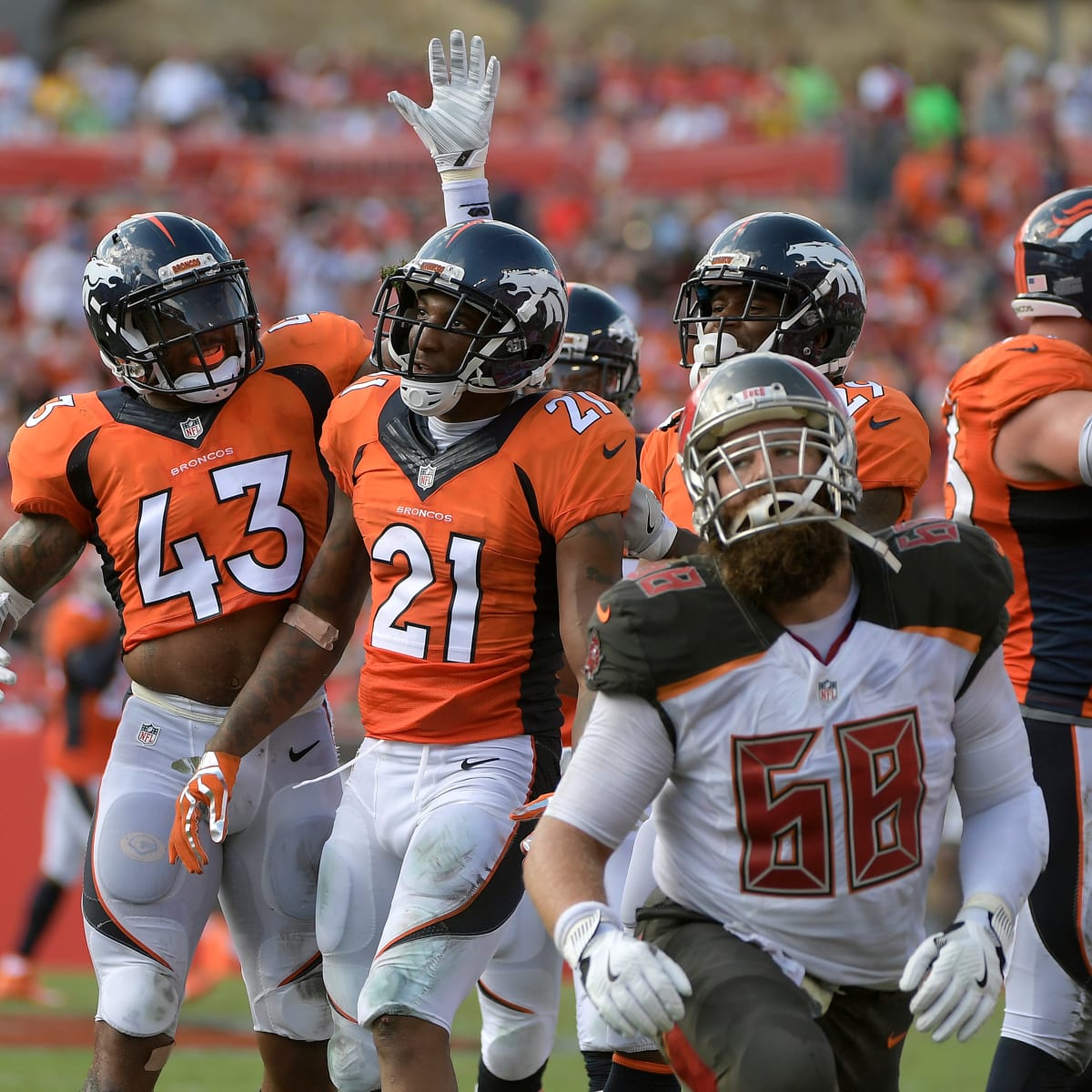 T.J. Ward is the Denver Bronco's Tasmanian devil