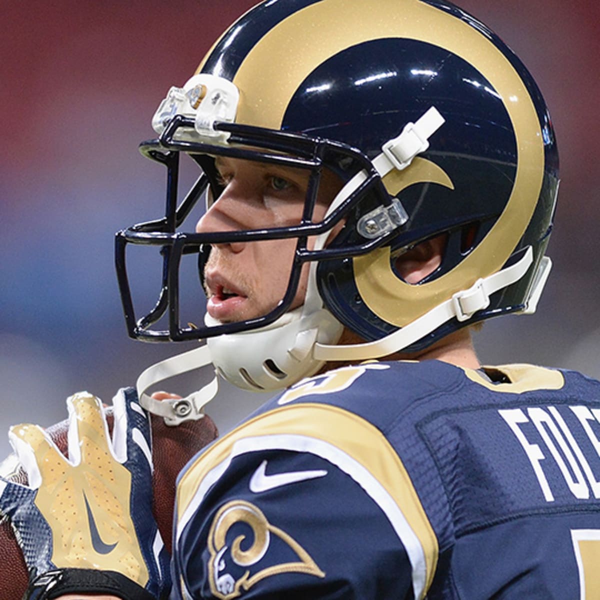 NFL Auction  STS - RAMS NICK FOLES GAME WORN AND SIGNED RAMS