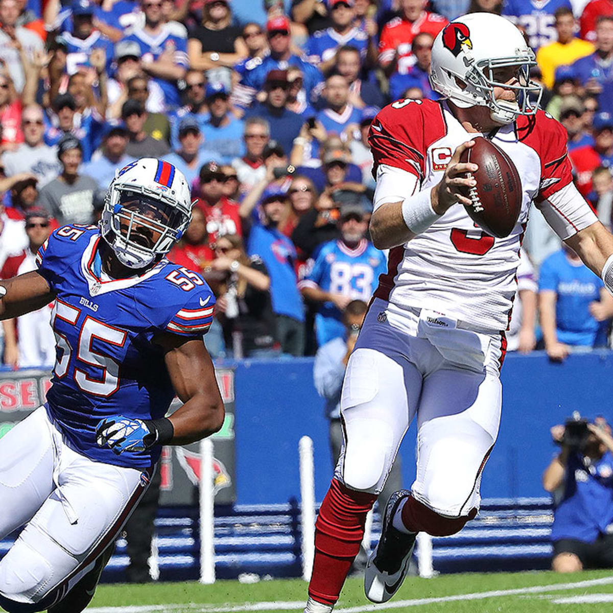 Bills vs. Bengals: Carson Palmer Turning The Ball Over - Buffalo