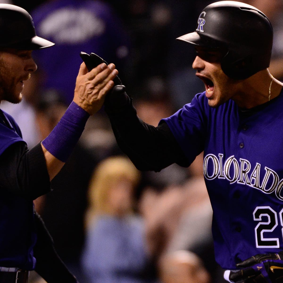 Nolan Arenado soaks in all-star moment with Rockies' Trevor Story