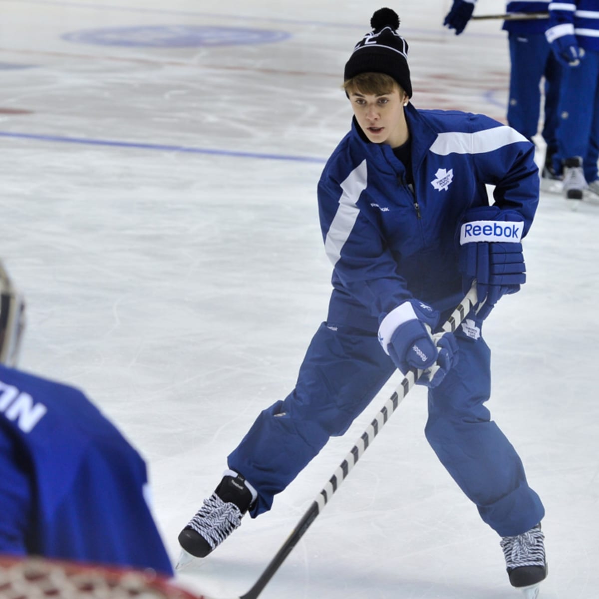 WATCH: Justin Bieber Almost Got In A Fight Playing Ice Hockey