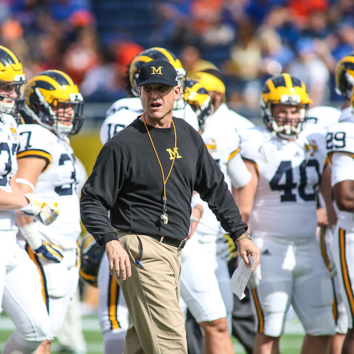 Quinn Nordin commits to Michigan after Jim Harbaugh sleepover - Sports  Illustrated