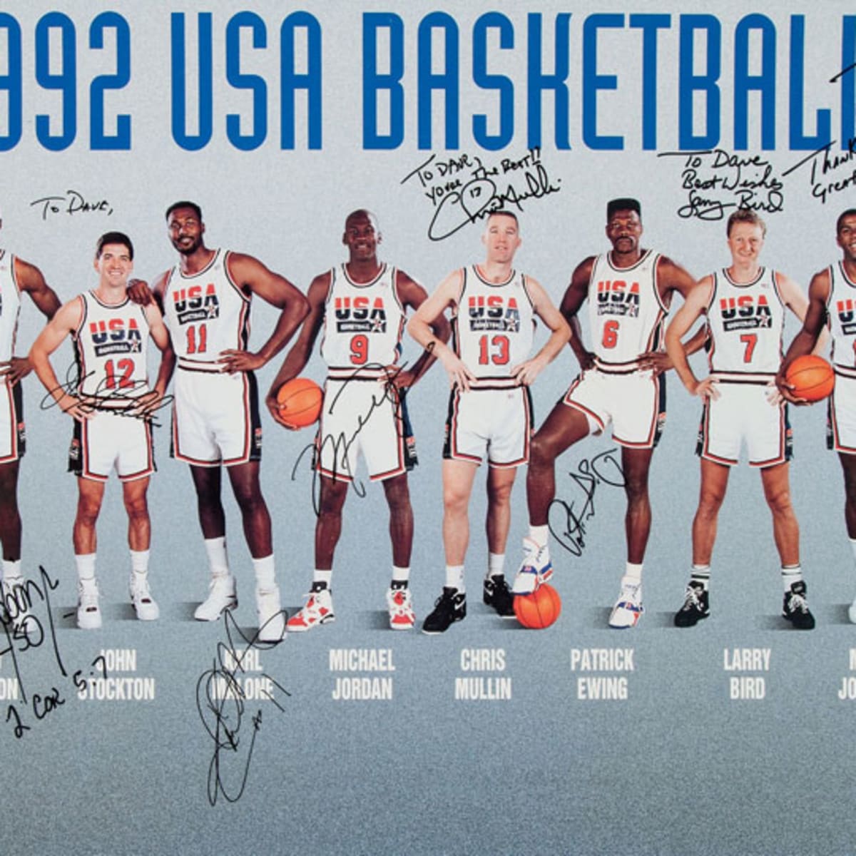 Michael Jordan's Signed 1992 'Dream Team' Sneakers Are Up for