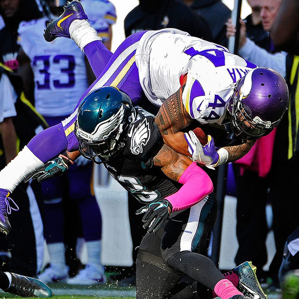 Vikings coach Mike Zimmer thinks the Eagles' Andrew Sendejo is