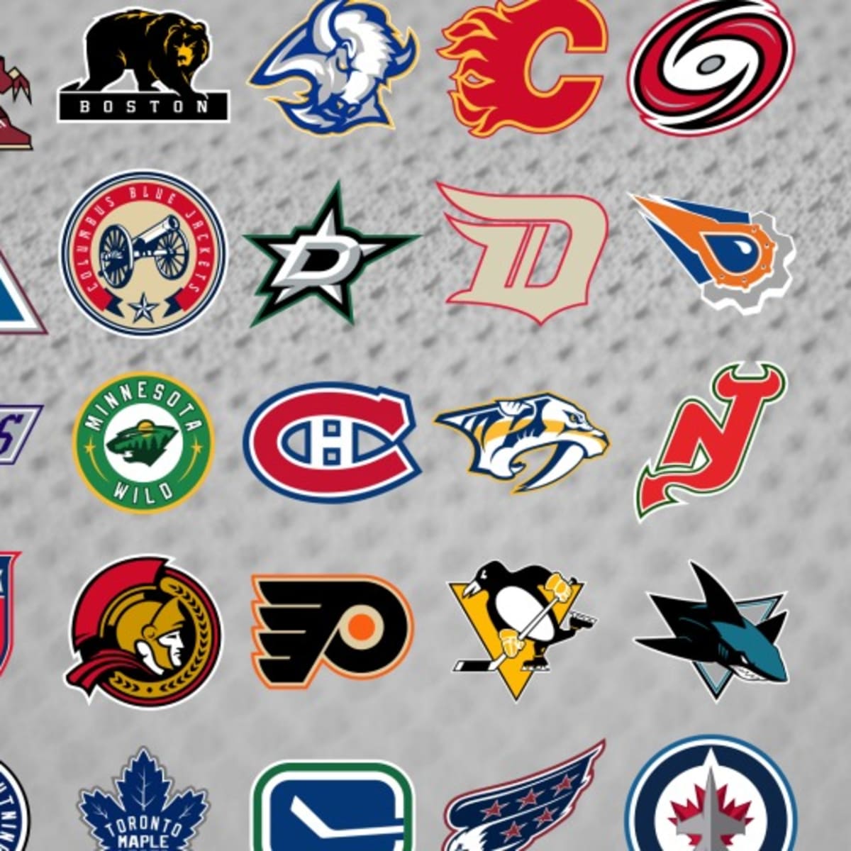 NHL Redesigned Logos Ranked 1-31! (designs by Wyatt) 