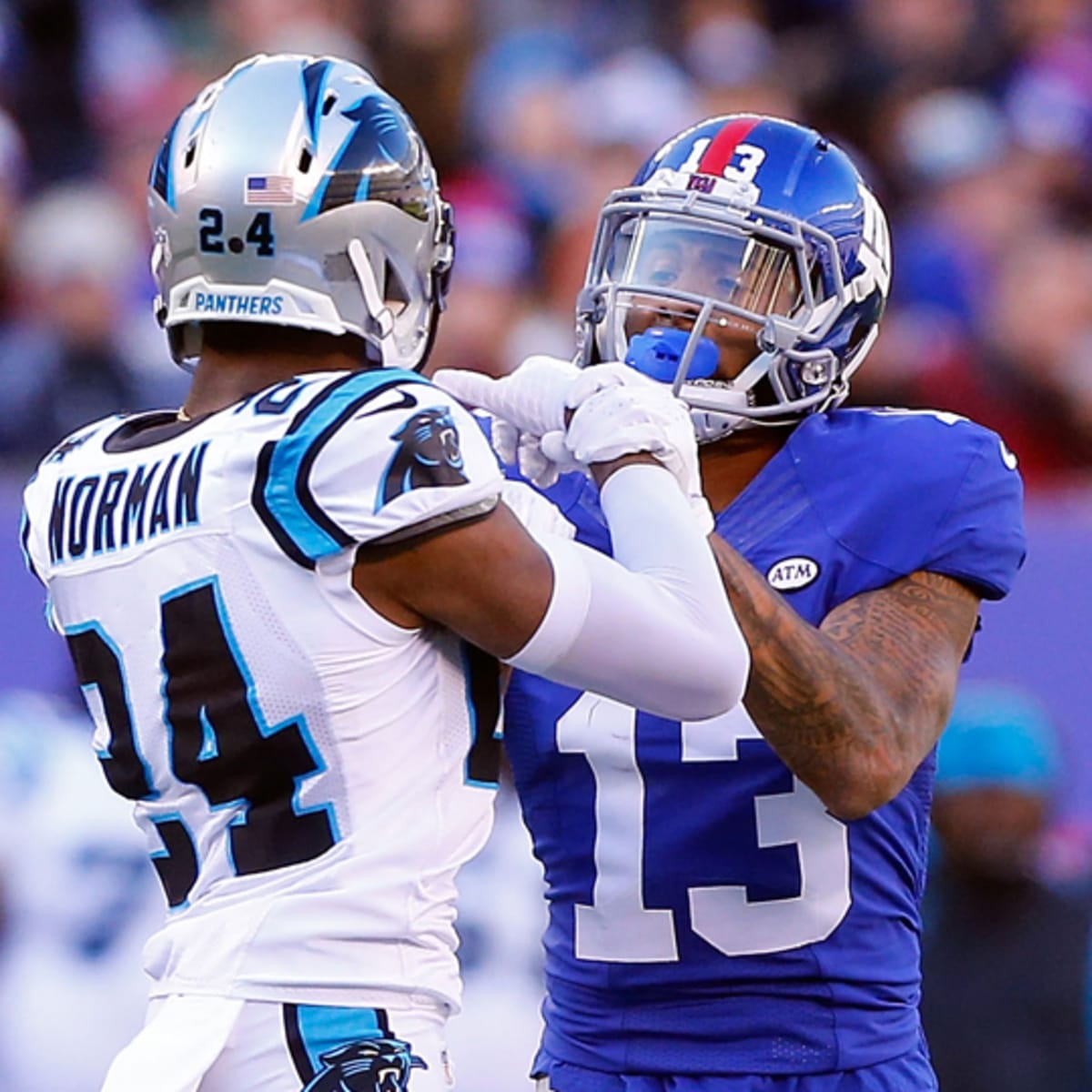 Odell Beckham Jr.: Josh Norman is 'relevant' because of me