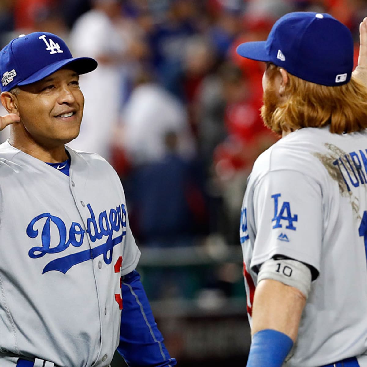 Dodgers see benefits of closer-less bullpen in NLDS Game 1