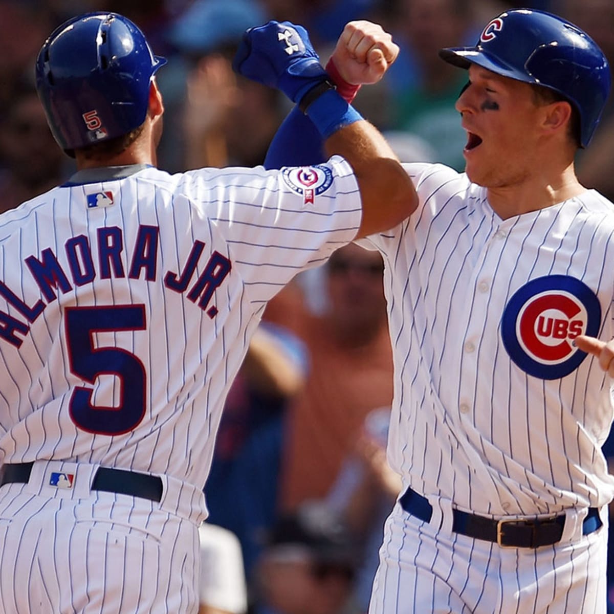 Chicago Cubs' Munenori Kawasaki in action during a spring training