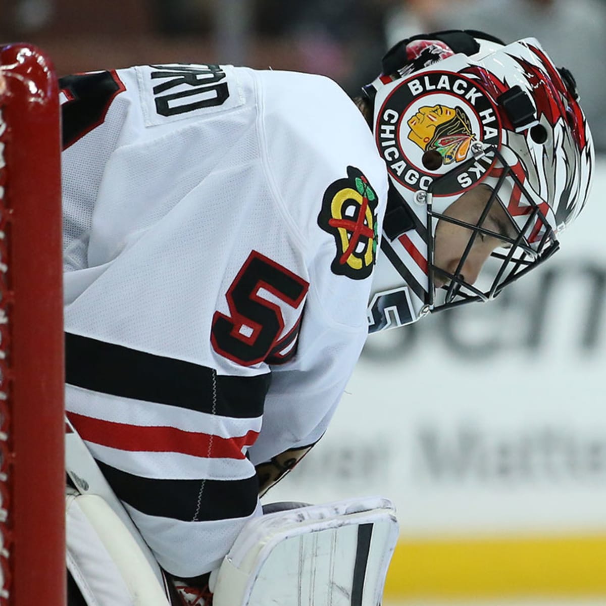 Black Corey Crawford Blackhawks Jersey