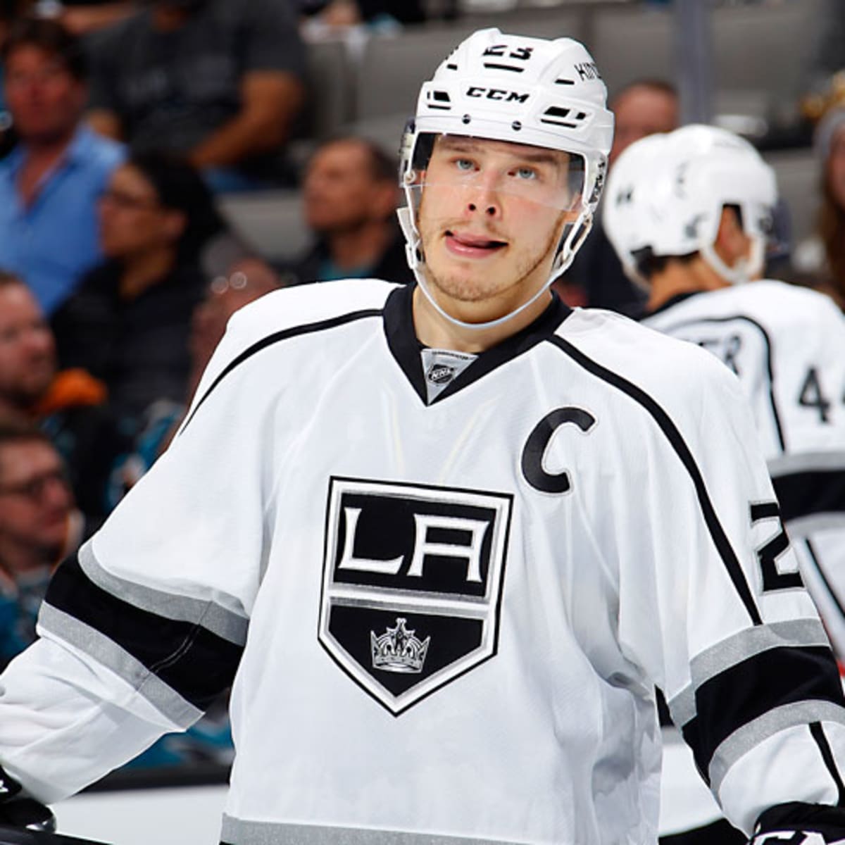 Los Angeles Kings Dustin Brown 23 Home 2022 Stanley Cup Playoffs