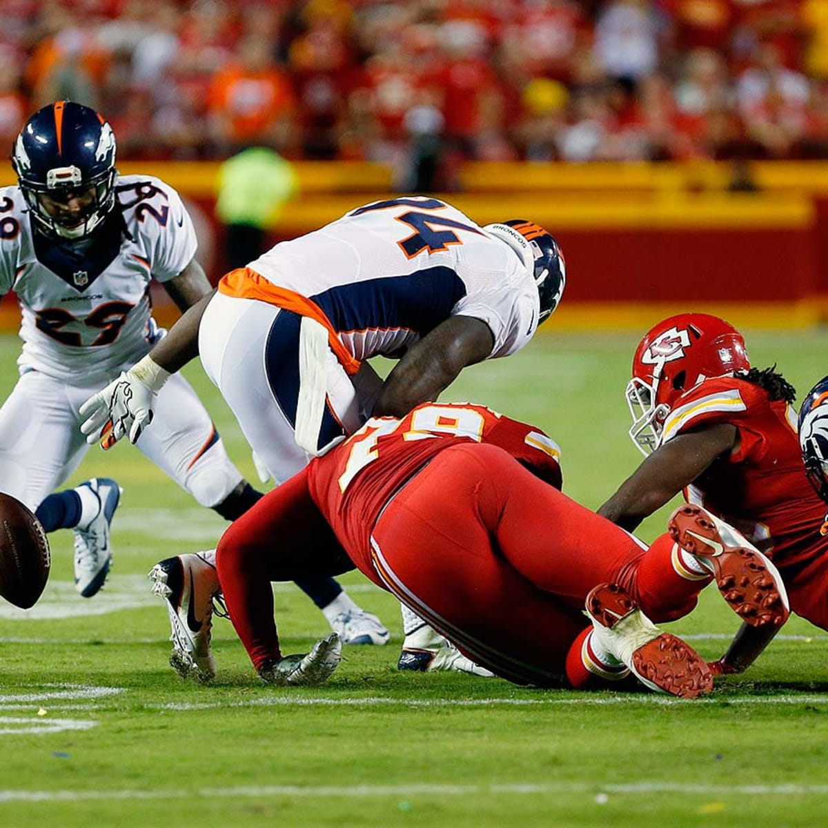 Patriots vs Broncos: Denver wins on CJ Anderson touchdown (video) - Sports  Illustrated