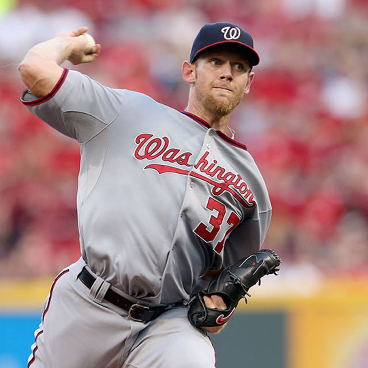 Nationals' Stephen Strasburg leaves game vs. Orioles after only 16 pitches