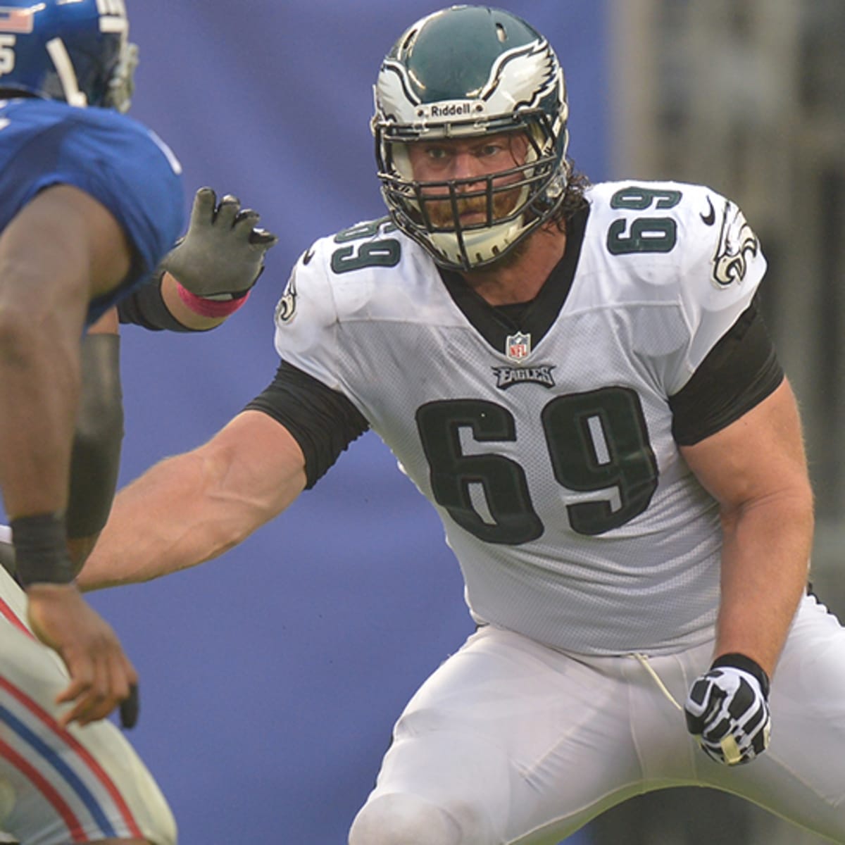 Evan Mathis Training Camp Worn Philadelphia Eagles Shorts