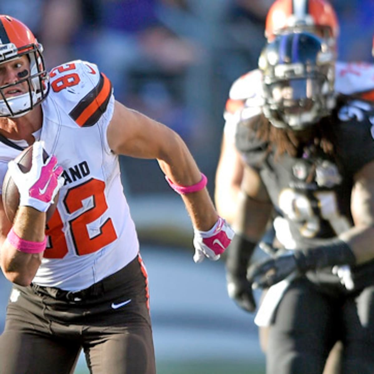 Browns TE Barnidge returns to Middleburg