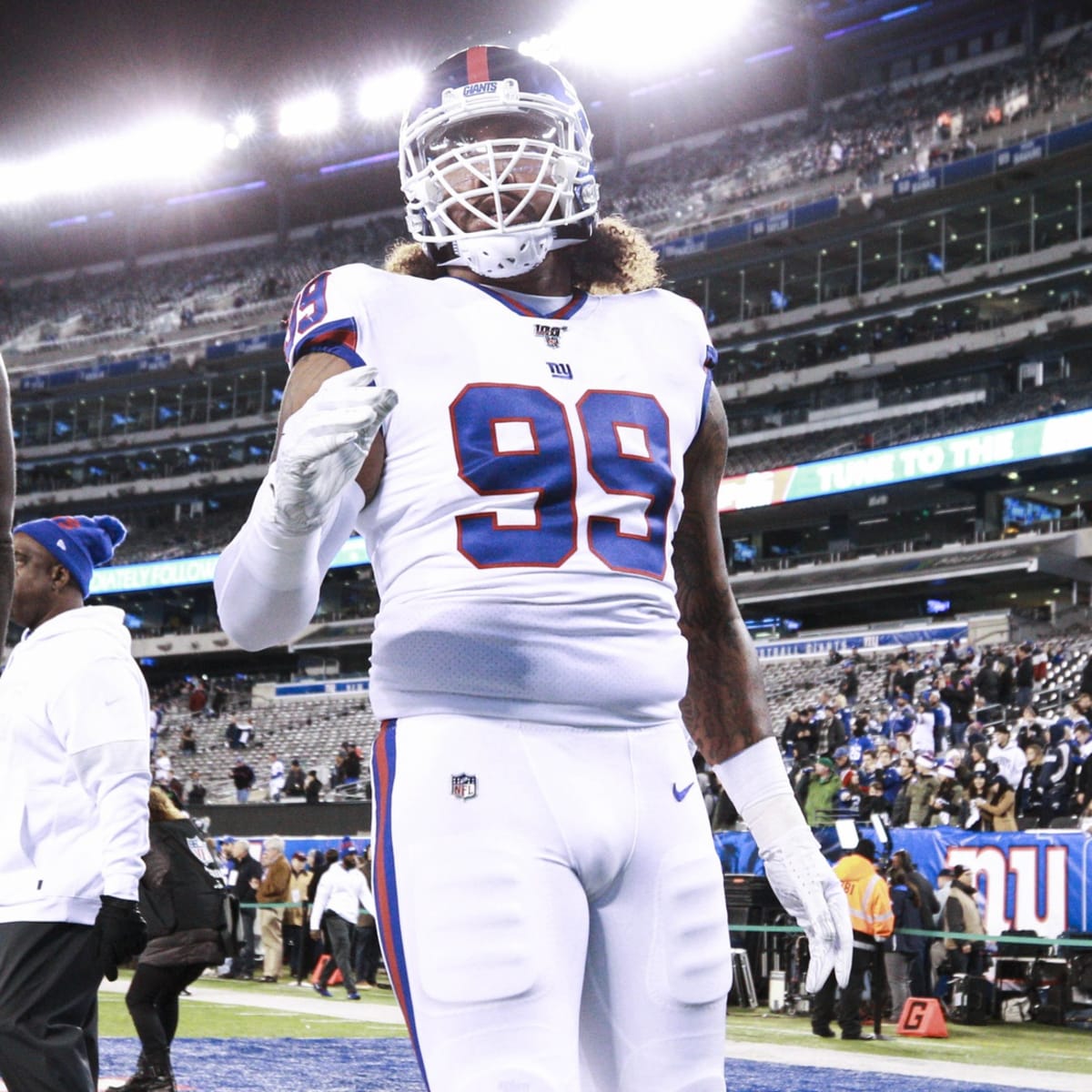 Giants practice report: Andrew Thomas, Leonard Williams join