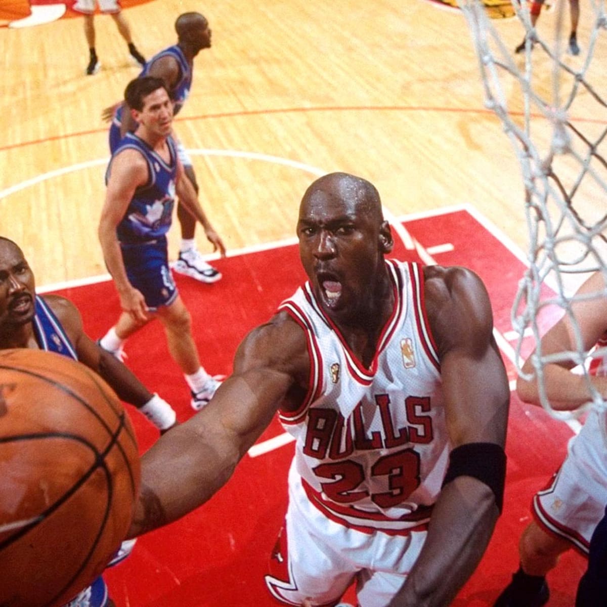 Michael Jordan 1997 NBA Finals Great Performance 