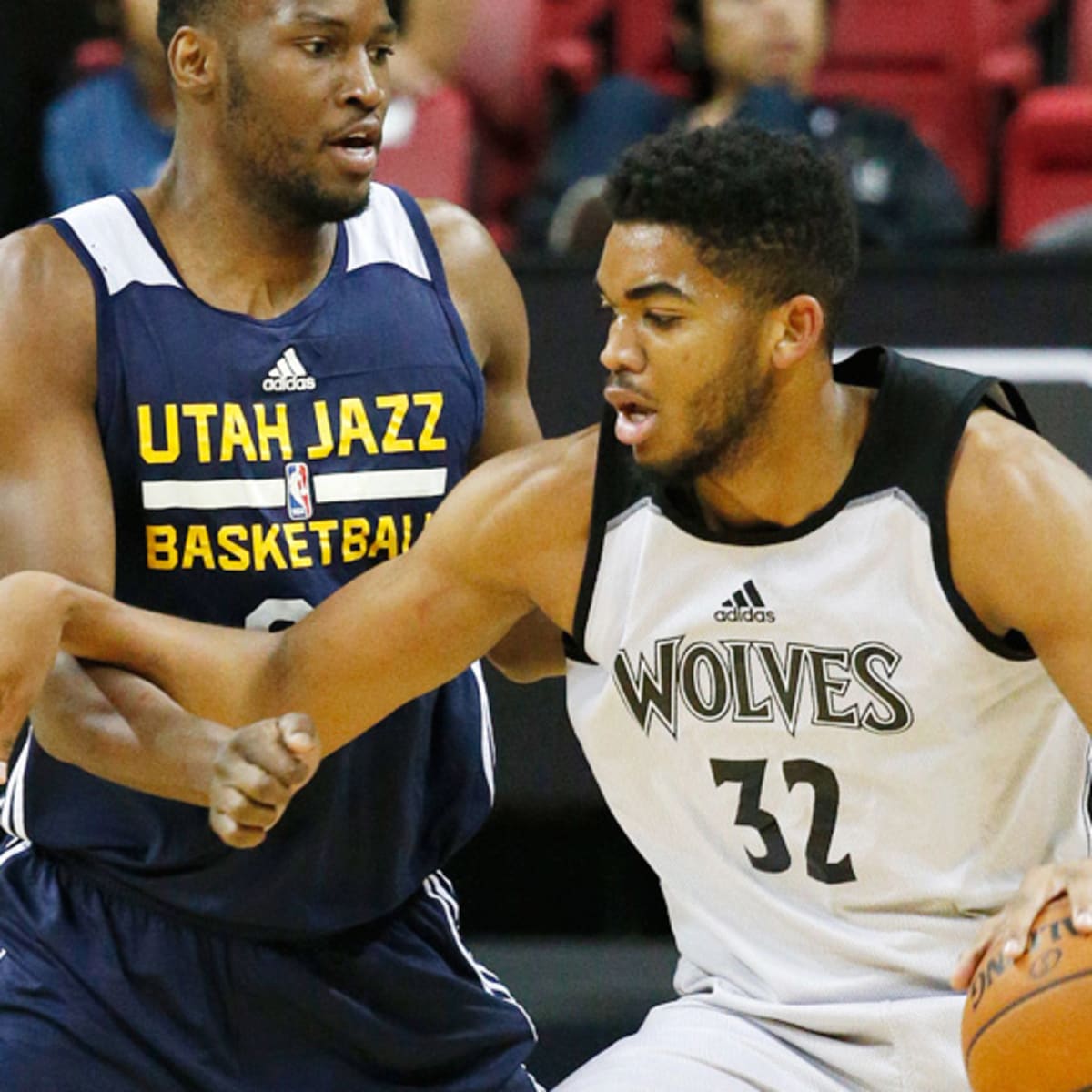 Utah Jazz take on the Minnesota Timberwolves in Las Vegas Summer