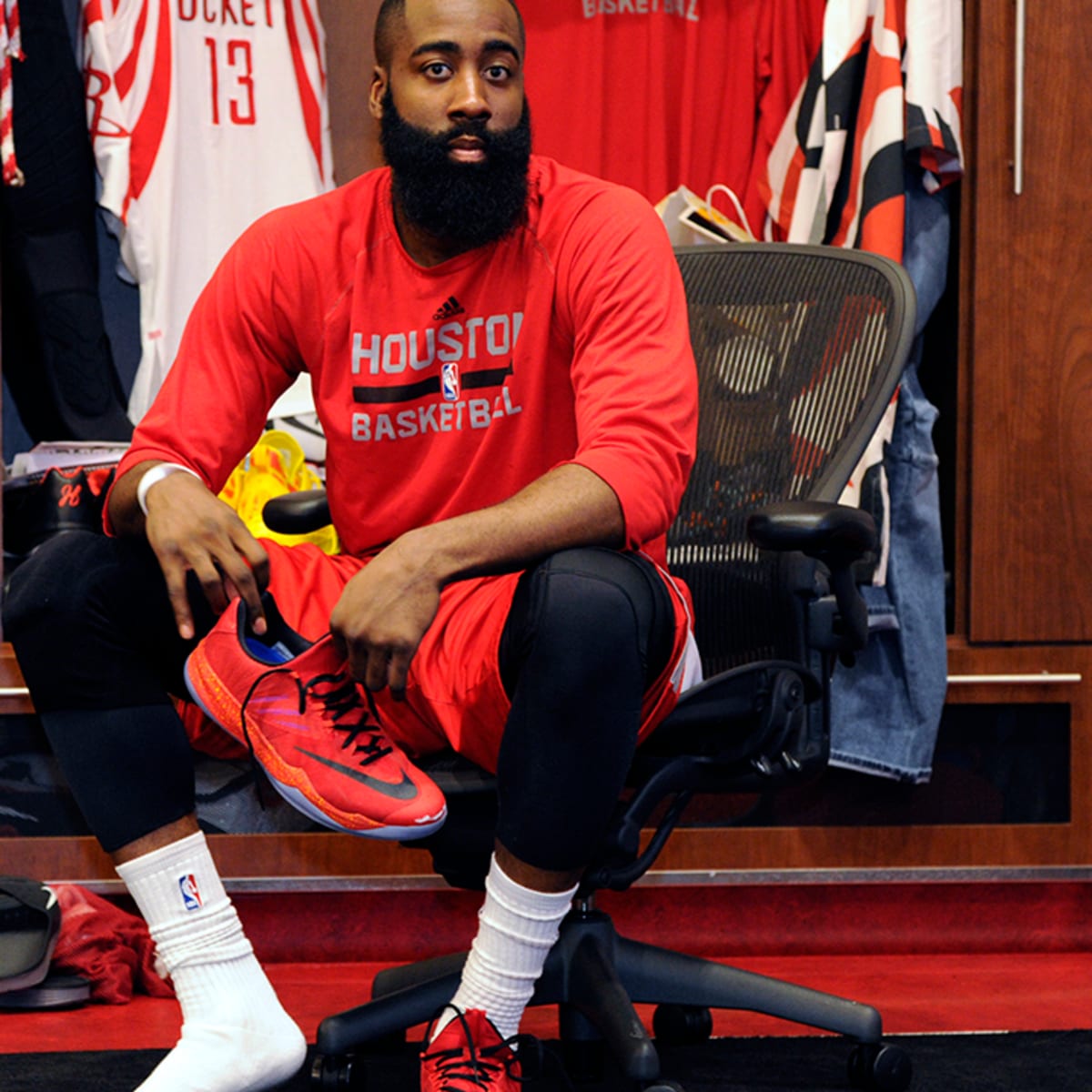 James Harden Is the MVP—of Matching His Shirt to His Shorts